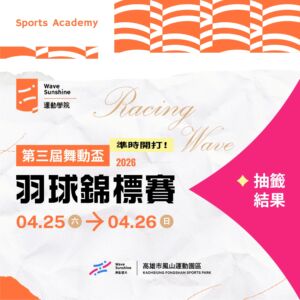 【 ⚠️ 重要公告 ‧ 第三屆舞動盃名單核對及繳費通知 】